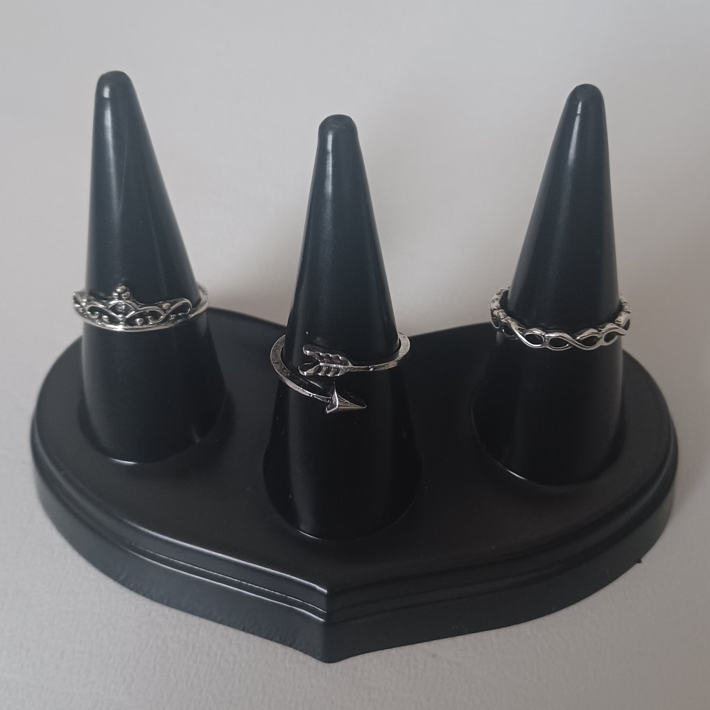 Silver Stack Rings